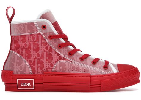 dior converse red